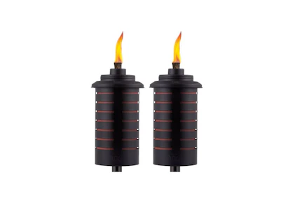 Tiki Metal Torch Set