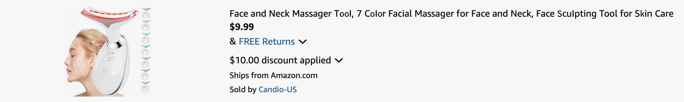 Amazon Face and Neck Massager T𝗈𝗈l 2025 2