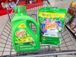 gain laundry products in walgreens cart