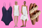 J.Crew Women's Apparel (swimsuit, dresses & sandals)
