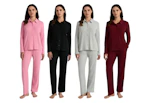 Women's Waffle Pajama Set