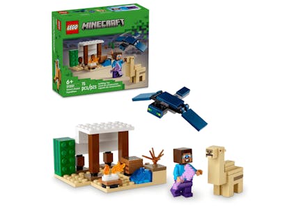 Lego Minecraft Steve's Desert