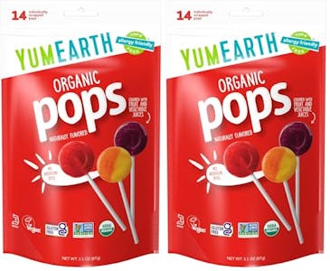 YumEarth Organic Pops 2-Pack