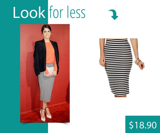 Get This Twilight Star's Striped Skirt for Just $18.90!