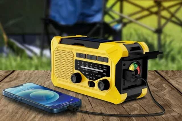 Get a Solar Emergency Radio for Only $29 at Walmart (Reg. $60) card image