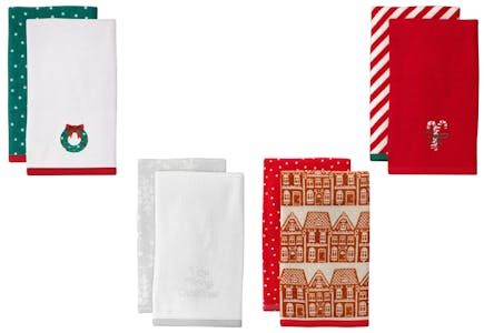 Wondershop Christmas Hand Towel Set