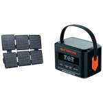 Portable Power Station and Solar Panel