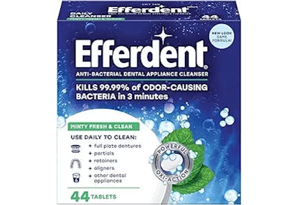 Efferdent Retainer Cleaning Tablets