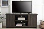 Lifestyle image of the Mainstays TV Stand in home setting
