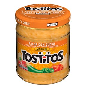 2 Tostitos Salsa Con Queso Jars