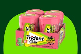BOGO Free Trident Gum: Get 8 Bottles for $9 on Amazon card image