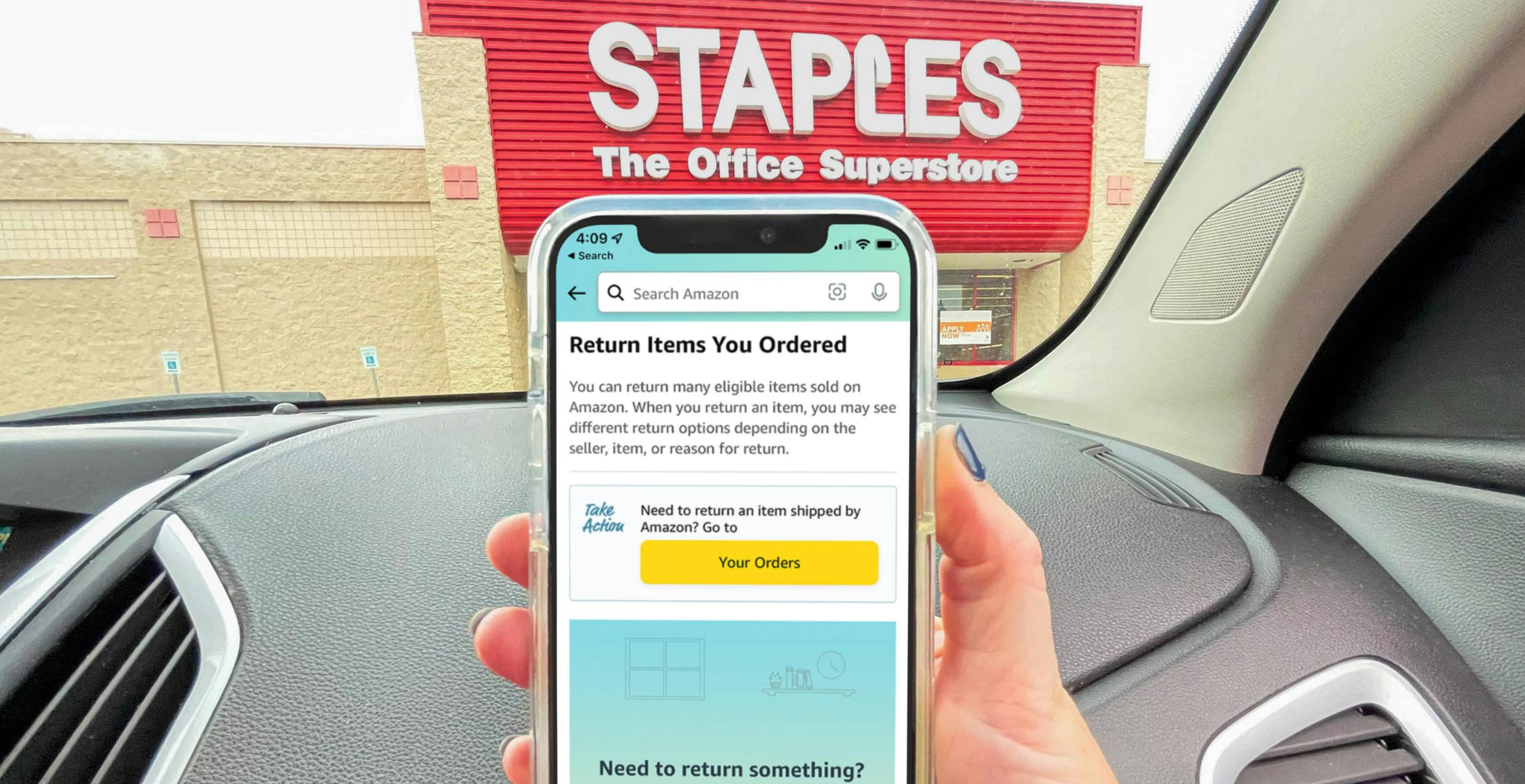 Amazon Returns at Staples Here's What They're Testing The Krazy
