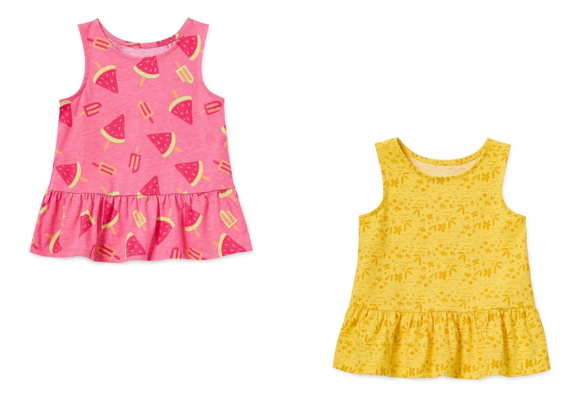 Okie Dokie Toddler Round Neck Tank Top