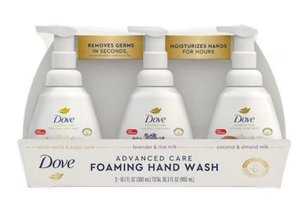 Dove Hand Wash 3-Pack