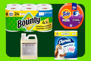 Bounty Tide Charmin Mrs. Meyer's