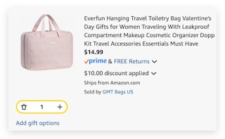 Hanging Travel Toiletry Bag