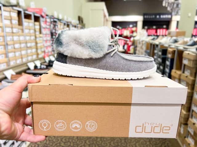 Prep for Winter With Hey Dude Boots — Prices Start at $40 card image