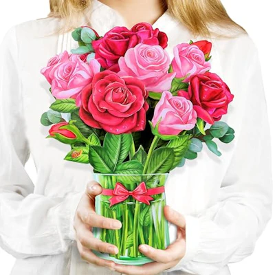 3D Pop Up Flower Bouquet
