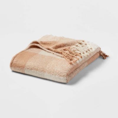 Threshold Faux Mohair Throw
