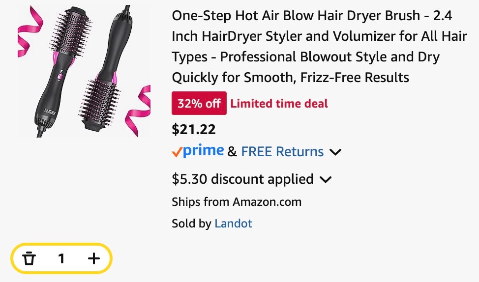 blow dryer brush