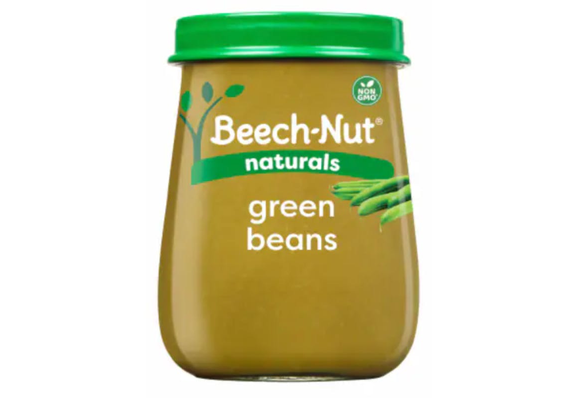4 Beech-Nut Baby Food Jars