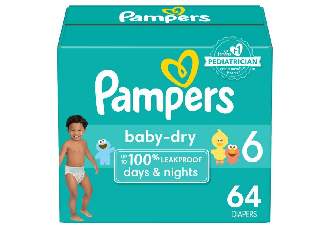 2 Pampers Diapers