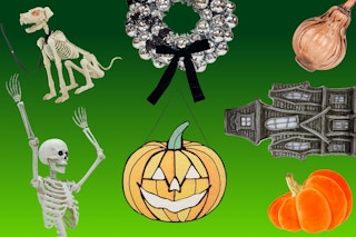 7 seasonal/halloween decor items