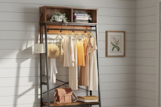 farmhouse style hall tree