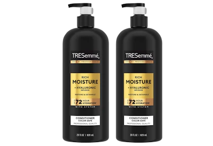 2 TRESemmé Hydrating Conditioners