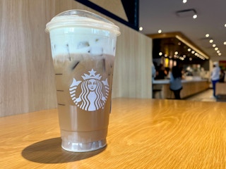 starbucks oleato olive oil-infused cold foam drink
