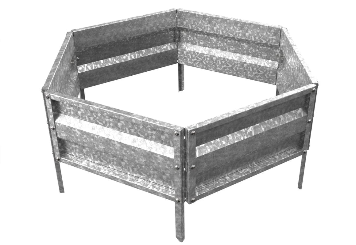 Pure Garden Raised Metal Garden Bed
