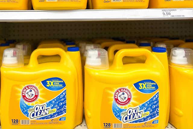 Arm & Hammer Laundry Detergent: Get 4 for $32.53 on Amazon card image