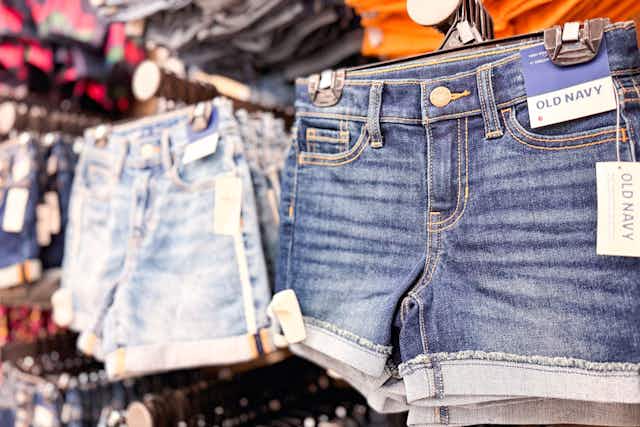 Today Only at Old Navy: $12 Denim Shorts and More Styles for the Family card image
