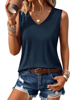 V-Neck Tank Top