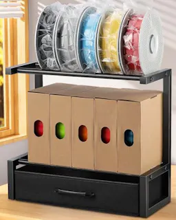 Desktop Filament Storage Rack