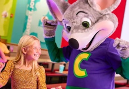 An Hour Of Play at Chuck E. Cheese, Only $19.99 at Groupon card image