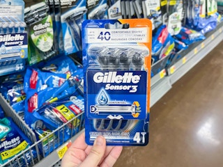 gillette sensor 3 razor 4 pack