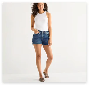 Womens Denim Shorts