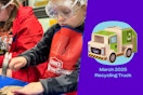 Sign Up for Lowe's Free Kids' Workshop: Build a Recycling Truck on March 15 card image