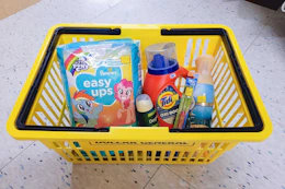 dollar general clearance items in basket