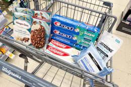 walgreens groceries in shopping cart
