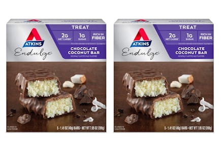 2 Atkins Bar 5-Packs