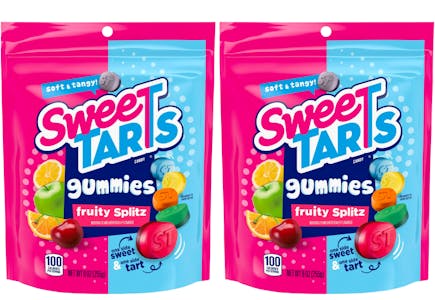 2 SweeTarts Fruity Splitz