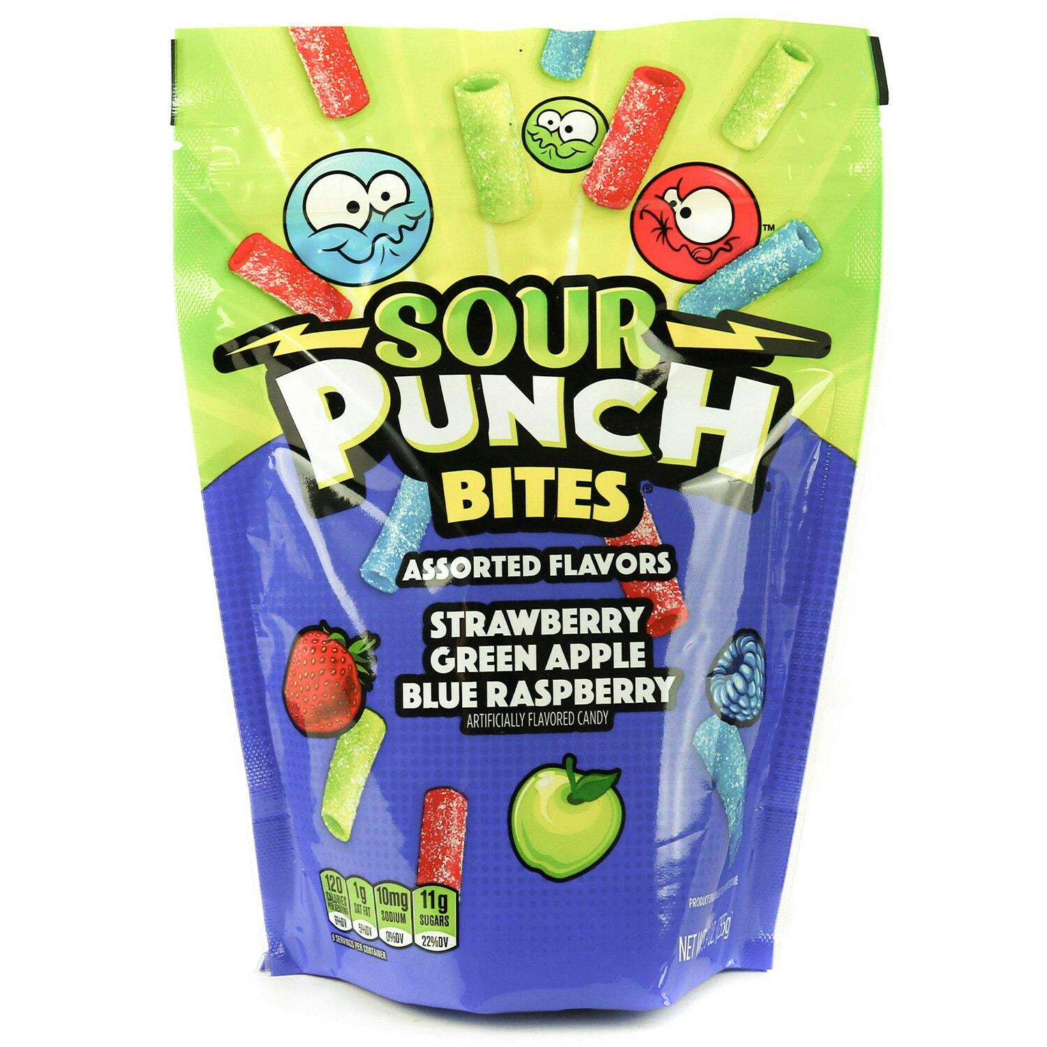 2 Sour Punch Bites Bags