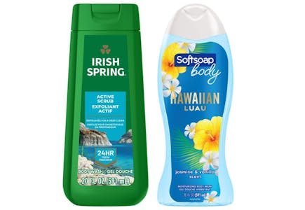 1 Softsoap + 1 Irish Spring