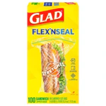 2 Glad Sandwich Bags