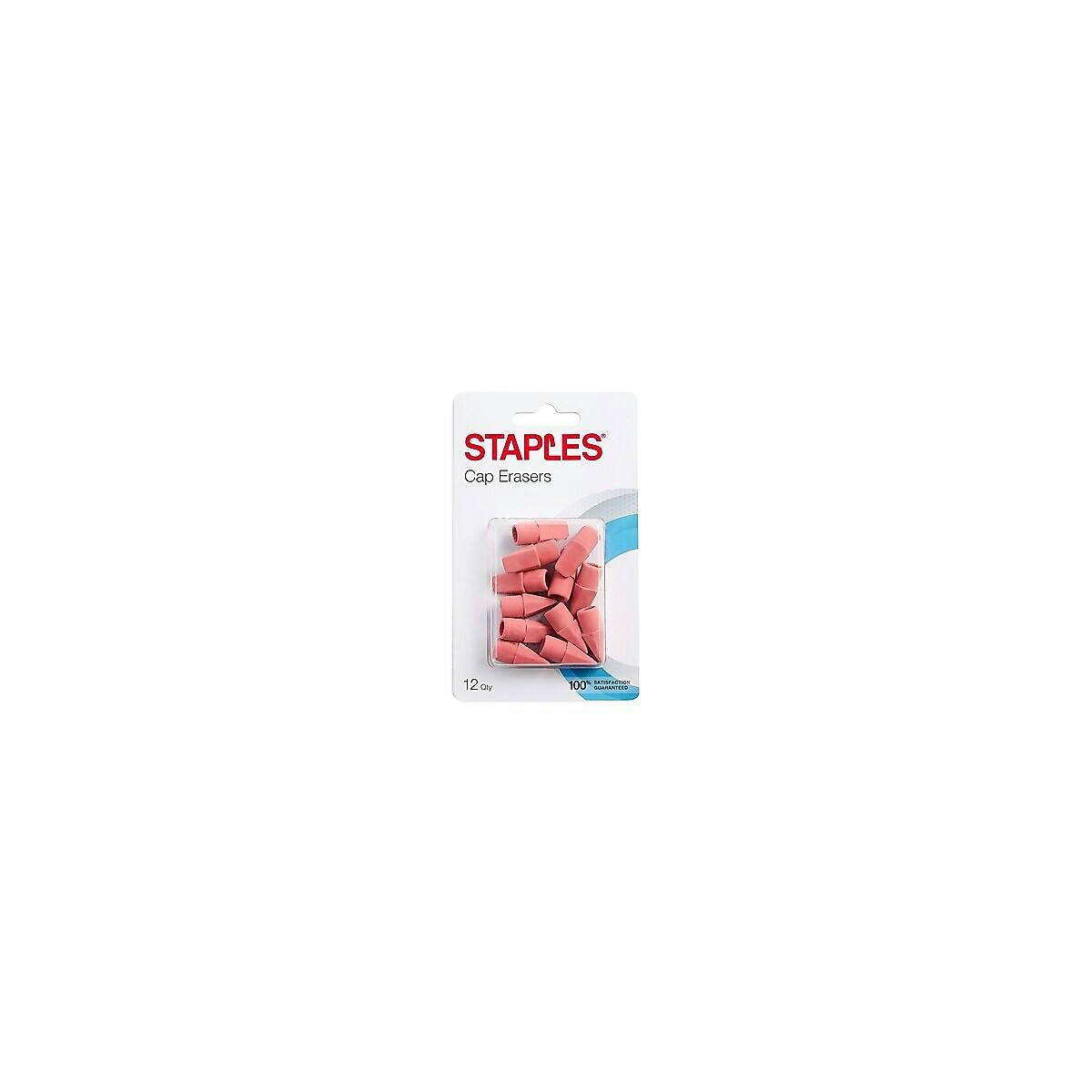 Staples Pencil Cap Erasers