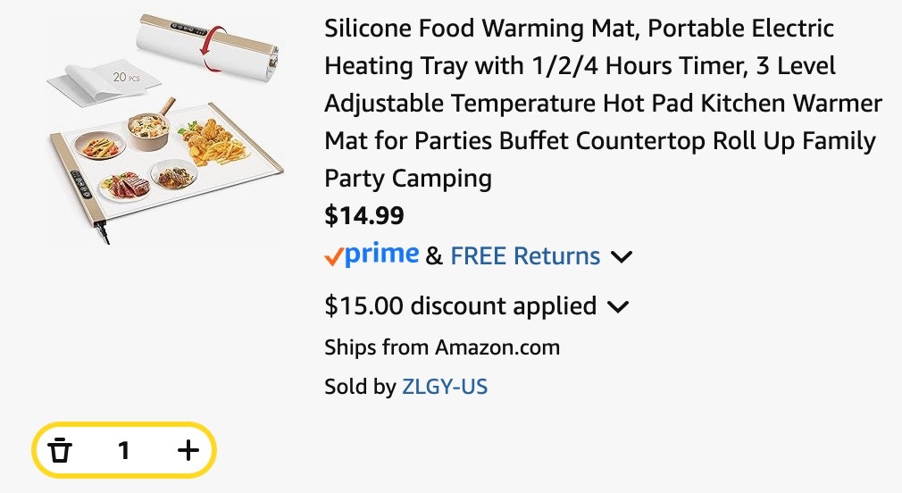 Silicone Food Warming Mat (1)