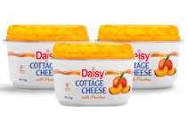 3 Daisy Cottage Cheese Tubs