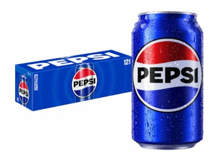 5 Pepsi Soda 12-Packs